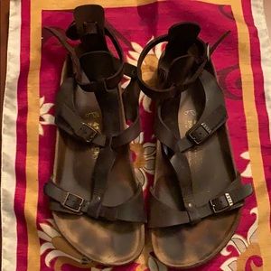 Birkenstock gladiator/ankle strap sandals